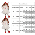 Pikkukuva 5 / 5: Pennywise-asu lapsille, tytöille, Halloween-klovniasun se cosplay-tutu-mekko hanskoilla ja punaisella hiusneulalla, lapsille tarjouksia vaatteita Halloweeniin V 2-3 Years