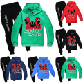 Miniatyrbild 1 av 3: Squid Game Kids Unisex Huvtröja Toppar + Byxor Set V Green 15-16Years