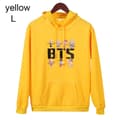 BTS Hoodies Hösttröjor GU yellow V . yellow L