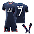 Miniatyrbillede 1 af 4: Barn-/voksen-VM New Paris sæt fodboldsæt W Mbappé-7 m#