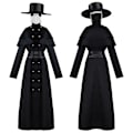 Miniatyrbillede 1 af 4: Halloween Cos Suit Crow Doctor Kostume Dark Dungeon Hero M