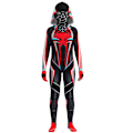 Pikkukuva 2 / 4: Lasten Spiderman Cosplay -asu Halloween Cosplay -asu W 120cm