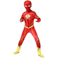 Miniatyrbilde 2 av 2: Flash Cosplay-kostyme for barn Romper Halloween Party Set W 145-155cm