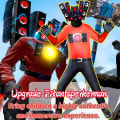 Miniatyrbillede 3 af 11: Skibidi Toilet TV Man Jumpsuit Cosplay Halloween Kostume til børn Yz Camera Man Kids 130