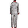 Miniatyrbild 3 av 5: Herr Pyjamas Set T-shirt ounge Bottoms Byxor Nattkläder kostym Pjs Red L