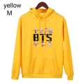 BTS Hoodies Høstgensere GUL gul yellow M