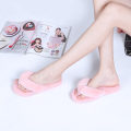 Miniatyrbild 2 av 3: Dampäls Flip Flops Tofflor Slides Platta skor öppen tå - Pink,40-41
