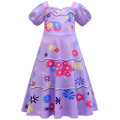 Pikkukuva 2 / 3: Kid Mirabel Klänning Isabela Madrigal Cosplay Costume olores Klänning W V D 7-8Years