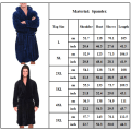 Miniatyrbilde 2 av 8: Herre langærmet hette badekåpe Soft Lounge badekåpe Grey 2XL