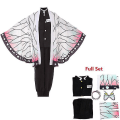 Miniatyrbild 1 av 5: 2023-demon Slayer bror och syster Kamado Nezuko Cosplay kostym outfit Kimono Anime Costume Wig V Shinobu Costume One Size