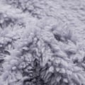 Miniatyrbillede 4 af 5: Kvinde Oversize Hættefrakke Vinter Fleece Hoodie Plys Tyk Jakke Varmt Ydertøj V Light Gray XL