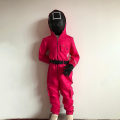 Miniatyrbild 2 av 4: Barn Squid Game Costume Jumpsuit V M