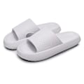 Pikkukuva 1 / 2: Naiset Paksu Platform Cloud Tossut - white 48-49(300mm)