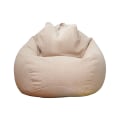 Miniatyrbilde 1 av 5: Ny design ekstra store sittesekker Sofa Cover Innendørs Lazy Lounger For Voksne Barn Hotsale! Khaki 100 * 120cm