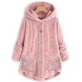 Pikkukuva 1 / 3: Naisten Teddy-huppari Solid V Pink L