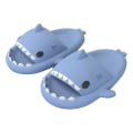 Miniatyrbilde 4 av 4: Shark Tofflor Shark Cloud Tofflor Moln Shark Slides Söte Shark Tofflor for Kvinner Anti-halk Novelty Open Toe Slides V Dark Gray 40-41
