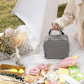 Miniatyrbillede 8 af 8: Isoleret frokostpose To-lags frokostpose rosa pink