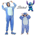 Pikkukuva 1 / 3: Lasten sininen Stitch-sarjakuvaeläinten yöasujuhla Cosplay-asu Z V 4-5Years