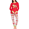 Miniatyrbild 2 av 4: Christmas Family Matching The Grinch Pyjamas Outfits Sovkläder Mon XL