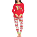 Miniatyrbillede 2 af 4: Julefamiliens matchende Grinch pyjamas outfits ovkläder Mon S