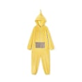 Miniatyrbild 1 av 2: Teletubbies One Piece Pyjamas Hemkläder för kvinnor Herr Damer förtjockad korallfleece yellow L