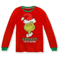 Miniatyrbild 2 av 5: Jul Familj Matchande Vuxna Barn The Grinch Pyjamas Set Sovkläder Men L