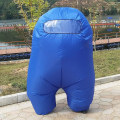 Miniatyrbild 1 av 5: Halloween Uppblåsbar Among Us Dräkt För Barn Vuxna Blow Up Suit Rolig Cosplay Astronaut Disfraz Gonflable Sus Crewmate Present A Yz Bule Adult 155 to 195cm