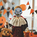 Pikkukuva 6 / 8: BestAlice Dino Mask Moving Jaw, Dinosaur Mask Huvudbonader, Jurassic Movable Dinosaur Head Toys Velociraptor Mask Halloween Green 23 x 15 x 13 cm/9 x 5 x 6 inch