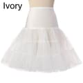 50'er Cosplay Rockabilly Underskørt Dame Underskørt Tutu Ivory S