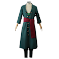 Pikkukuva 4 / 5: One Piece Zoro Cos Kläder Och Anime Zoro Två år senare Stråhatt Rollspel Cosplay Kostymfest Jul Halloween kostym