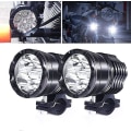 Miniatyrbilde 1 av 5: Motorsykkel frontlykt LED Ekstralys, 40w Rund LED Front Motorsykkel frontlykt Tåkelys Projektor LED Frontlykt Ekstra Frontlykt 12v 24v