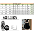 Miniatyrbilde 3 av 5: Kvinners Basic Allsidig Stretchy Utsvingt Casual Mini Skater Kjole black XL