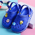Miniatyrbilde 2 av 5: Barnetofflor for gutter og jenter - Tegneseriesko - Sommer Flip Flops - Baby innetøfler - Strandsko for barn skyblue 16(12years)