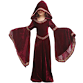 Pikkukuva 4 / 4: Halloween-vampyyrilastenvaatteet tytöille juhlakosplay-esitysasut XS