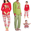 Julefamiliematchende The Grinch Pyjamas Outfits Sovkläder Kid 10-11T