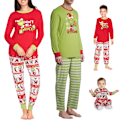 Pikkukuva 1 / 5: Jouluperheen Grinch-yöasuasut Dad M