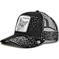 Pikkukuva 2 / 2: Aikuisten Black Panther Mesh Cap Kesä Baseball Cap Trucker Cap Silver Fox - Black
