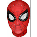 Pikkukuva 1 / 2: Spiderman-asuun lisävarusteet | Musta/punainen Halloween Cosplay Balaclava-huppu | Essential-naamio aikuisille Spiderman-teemajuhliin - 1 kpl