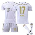 Miniatyrbillede 1 af 2: Mane Hjemmebanetrøje, Udebanetrøje Mane 17 V 2223 Away Kids 20(110-120CM)