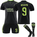 Pikkukuva 1 / 2: Benzeman kotipaita, vieraspaita Benzema 9 W 2223 Black Away Kids 26(140-150CM)