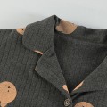 Miniatyrbillede 4 af 6: Sov Tøj Pyjamas Dame Forår og Efterår Bomuld Langærmet Tynd XXL