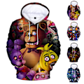 Miniatyrbilde 2 av 3: Barn Five Nights at Freddy's Hoodie Genser Langarmet Rock D D 150cm