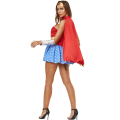 Pikkukuva 3 / 5: Halloween Sexy Marvel Kostym Superhjälte Cosplay Maskeradfest XL