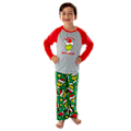 Miniatyrbild 1 av 6: Jul Familjesemester Pyjamas Matchande O-hals Jul Toppar Byxor Sovkläder child 13-14
