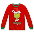 Pikkukuva 2 / 5: Joulu Perhe Matching Aikuinen Äiti Isä Lapset Pojat Tyttö Xmas The Grinch Pyjamas Set Yöpuku Men M