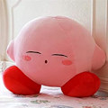 Miniatyrbild 3 av 3: Djurstoppad kudde Spel Kirby Adventure Plyschleksak Mjukdocka Djurstoppad kuddeleksak Sovdocka-rosa Yz