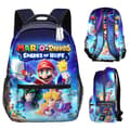 Super Mario Rygsæk Børn Skole tasker nime Bogtaske V A