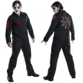 Miniatyrbild 2 av 5: Band Slipknot Cosplay Kostym ös Jumpsuit Halloween V L