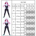 Miniatyrbillede 5 af 5: Halloween Venom Bodysuit Cosplay Party Masquerade Kostumer XL