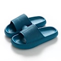 Pikkukuva 1 / 2: Naiset Paksut Platform Pilvi Tossut - blue 38-39(250mm)